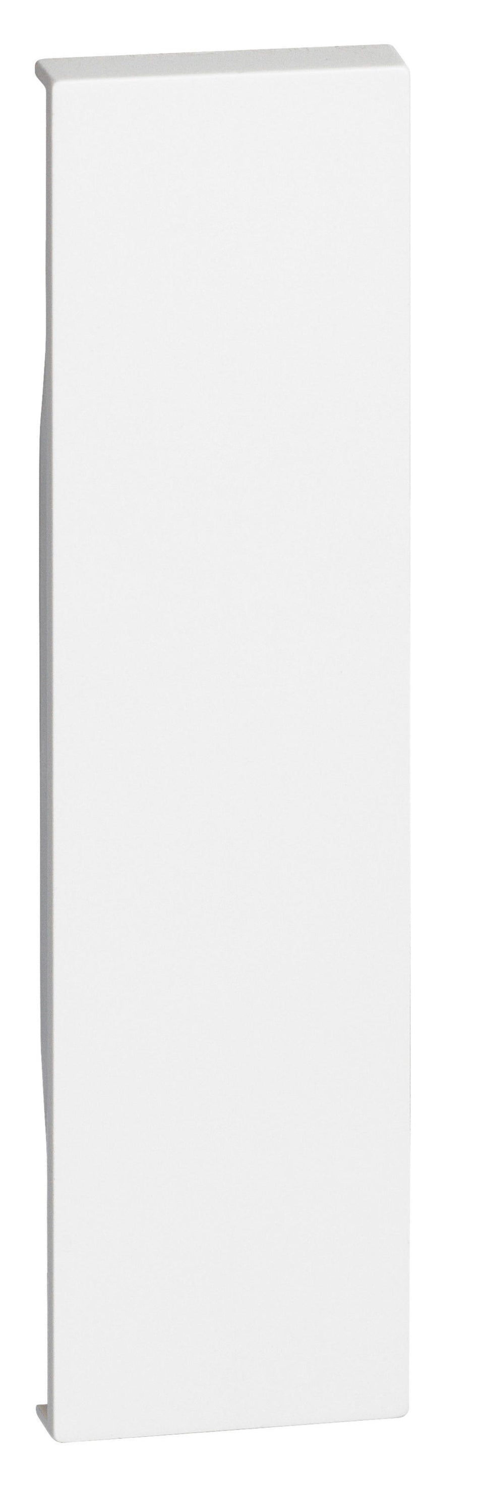 Cubretecla falso polo 1 módulo color blanco Living Now BTICINO KW00