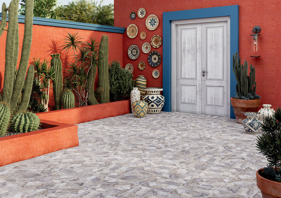 PANUCO CENIZA 36X36 - Ambiente Vitromex