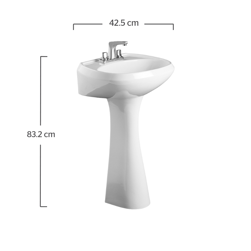 Pedestal Austria Blanco URREA 53010022