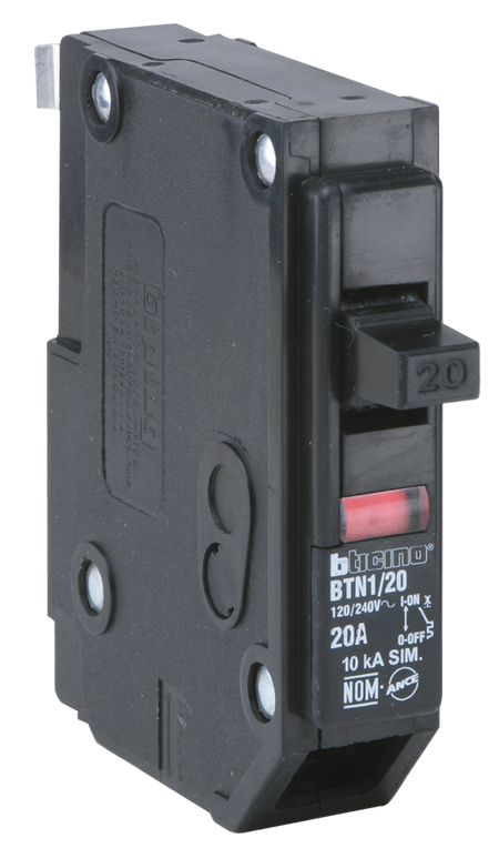 Interruptor termomagnético BTplug 1 polo 40A montaje enchufable BTICINO BTN1/40