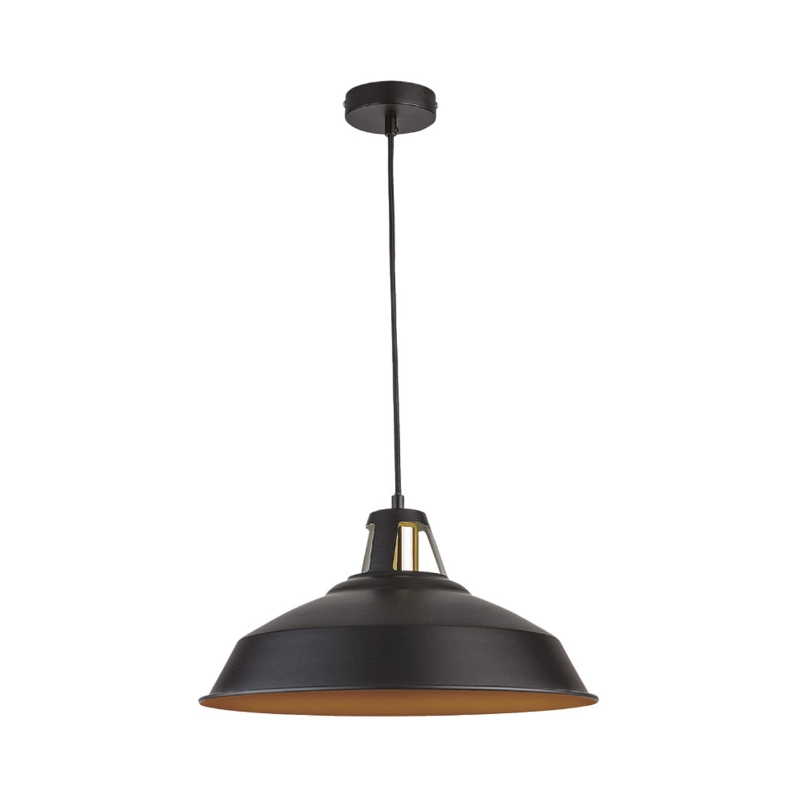 Luminaria Colgante AGORA Negro Mate - Vista 2