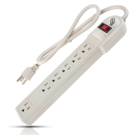 Multicontacto IUSA MUL-5+1Bg 6 entradas beige 616619