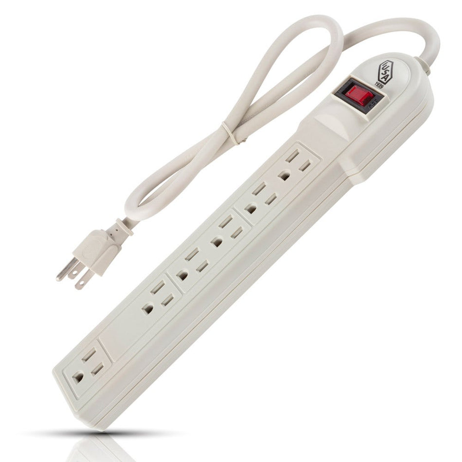 Multicontacto IUSA MUL-5+1Bg 6 entradas beige 616619