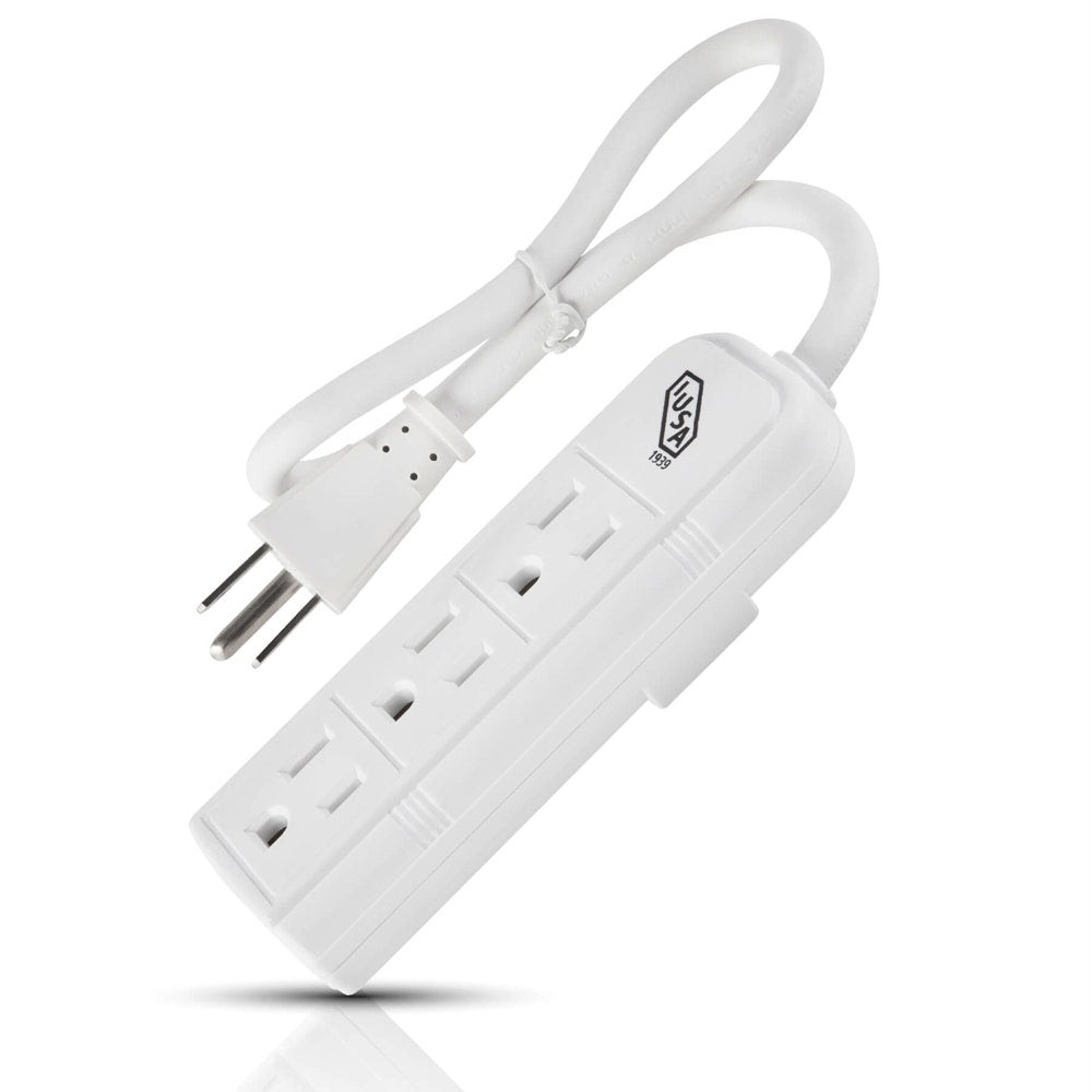 Multicontacto IUSA MUL-3B 3 entradas blanco 616622