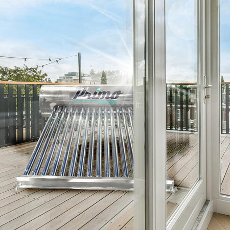 Calentador solar Primo 180L 12 tubos al vacío IUSA - Vista 1