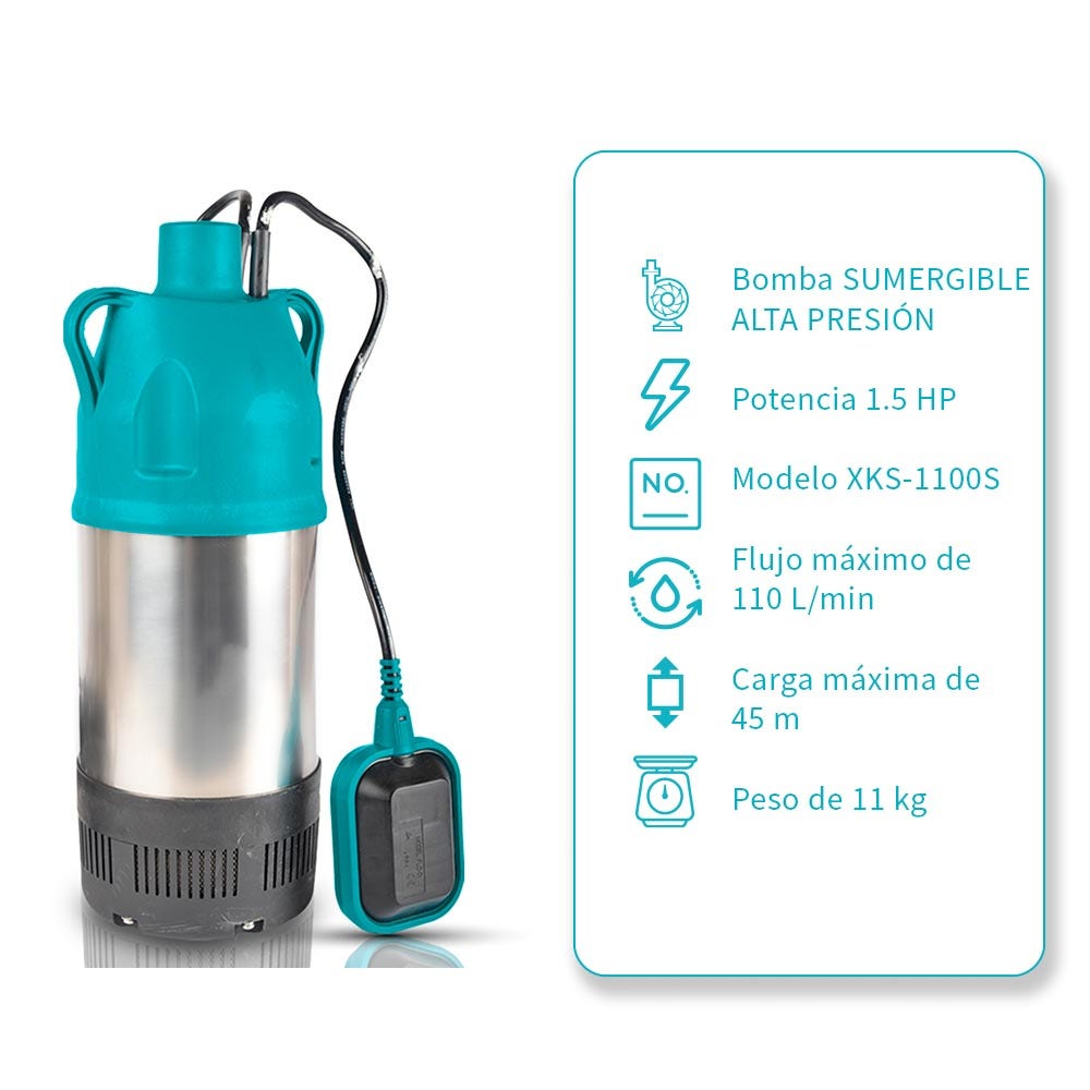 Bomba sumergible IUSA 1.5HP - Vista 2