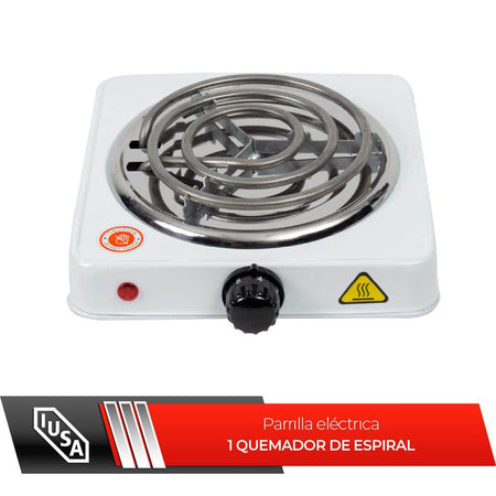 Parrilla eléctrica IUSA espiral vista 2