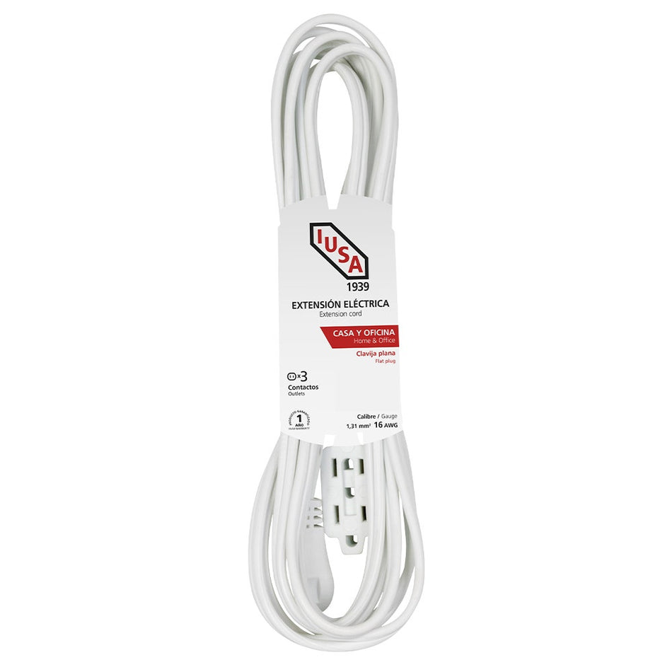 Extensión blanca doméstica IUSA CAT 521-16 5M