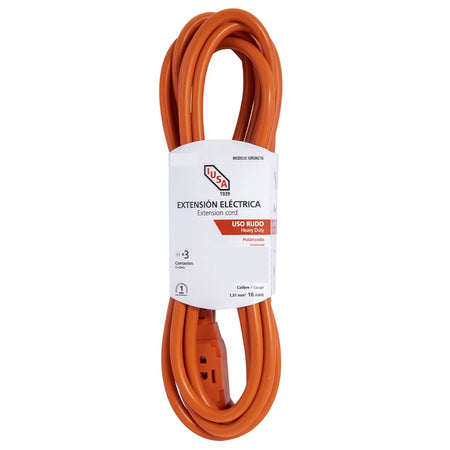 Extensión uso rudo IUSA naranja 10m - Vista 1