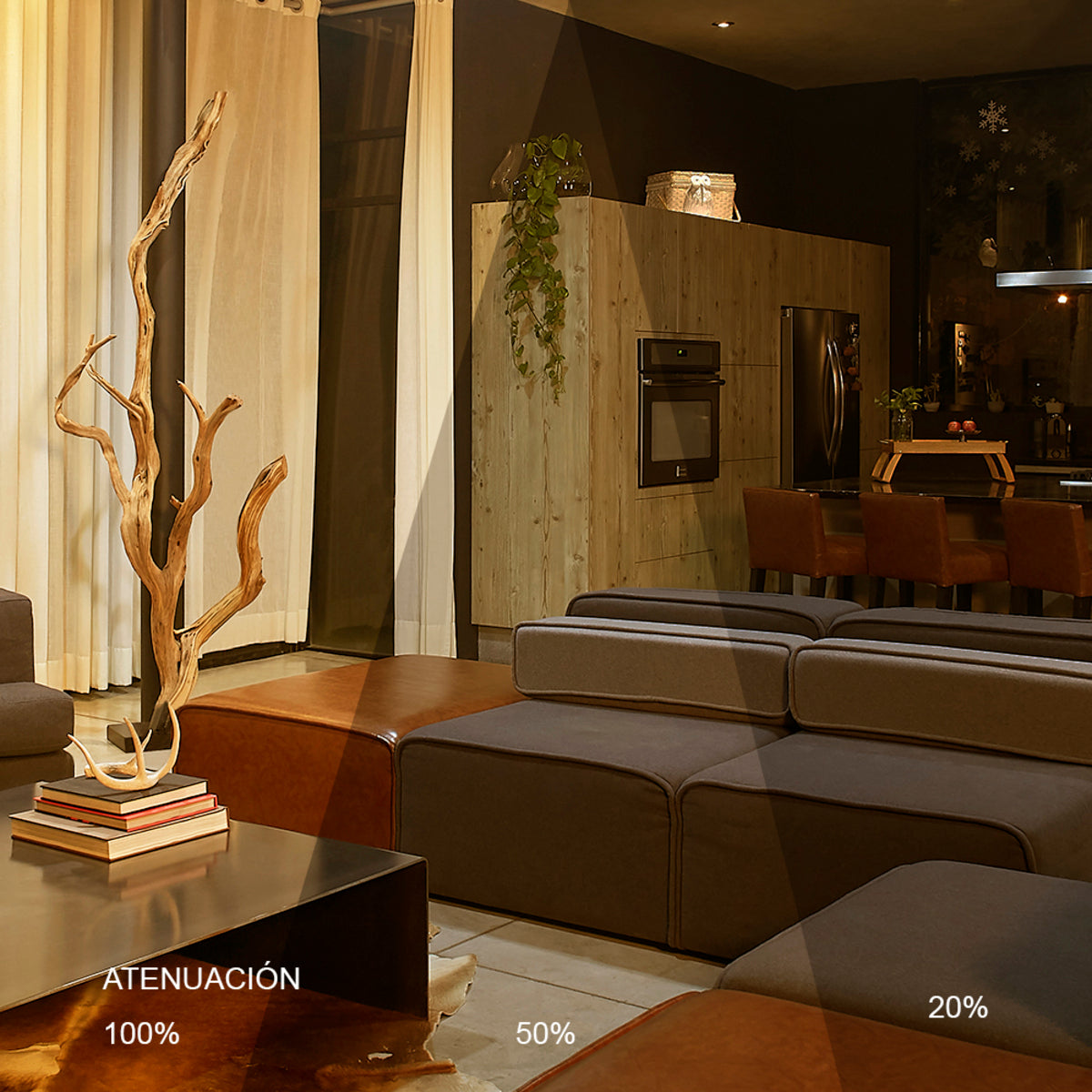 Foco LED A19 14W E27 3000K - Ambiente