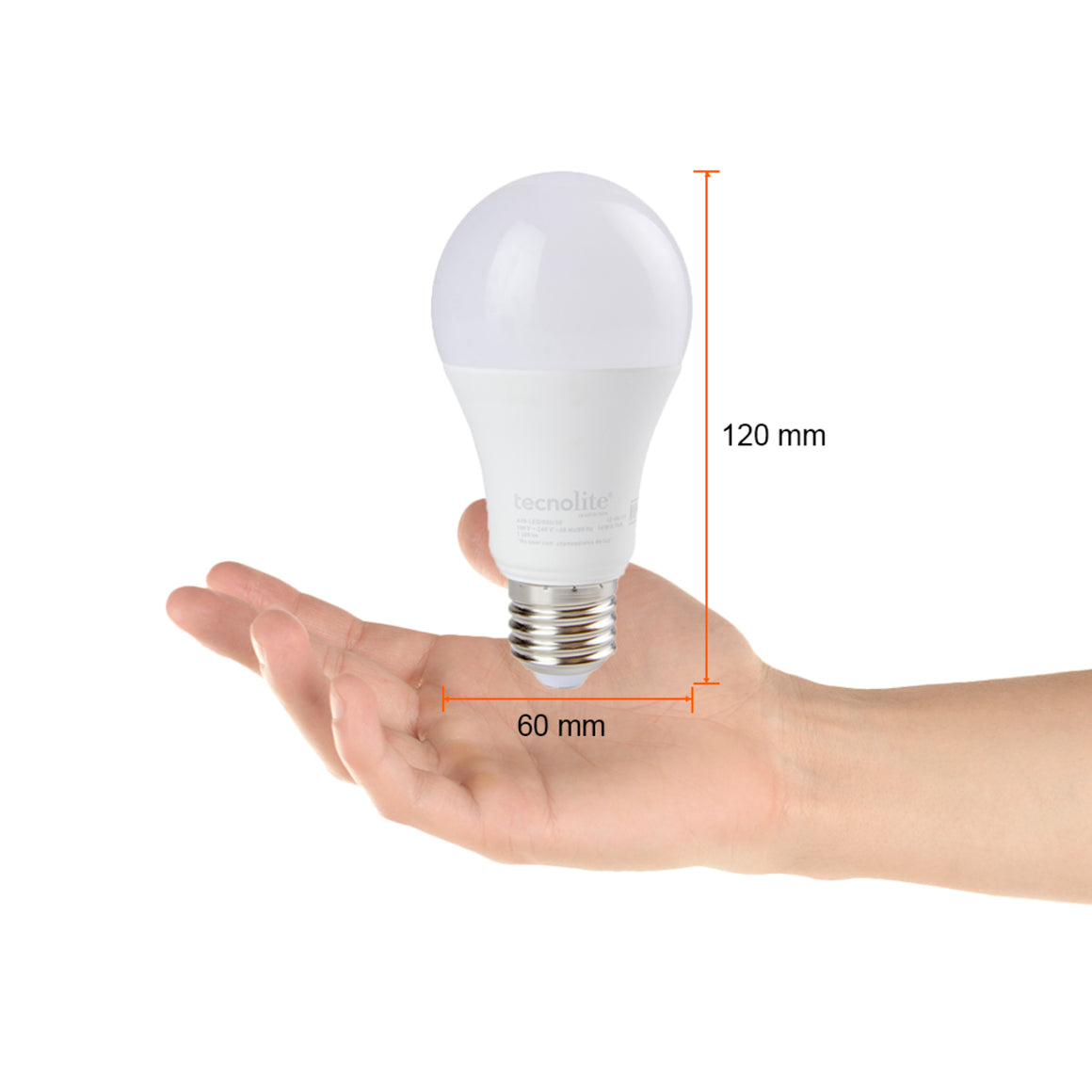 Foco LED A19 14W E27 3000K - Detalle