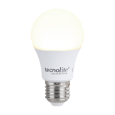 Foco LED A19 5W E27 3000K - Vista principal
