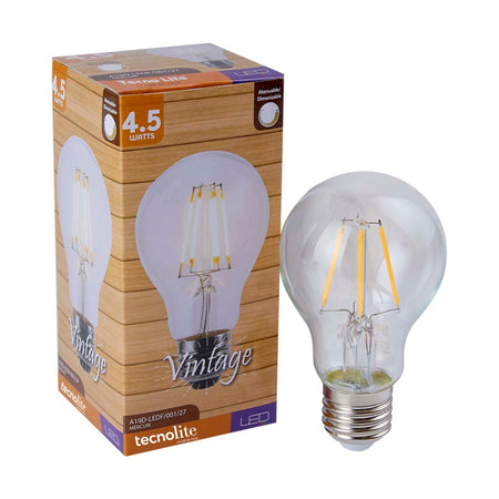 Foco MERCURI LED Filamento 4.5W E27 2700K - Vista principal