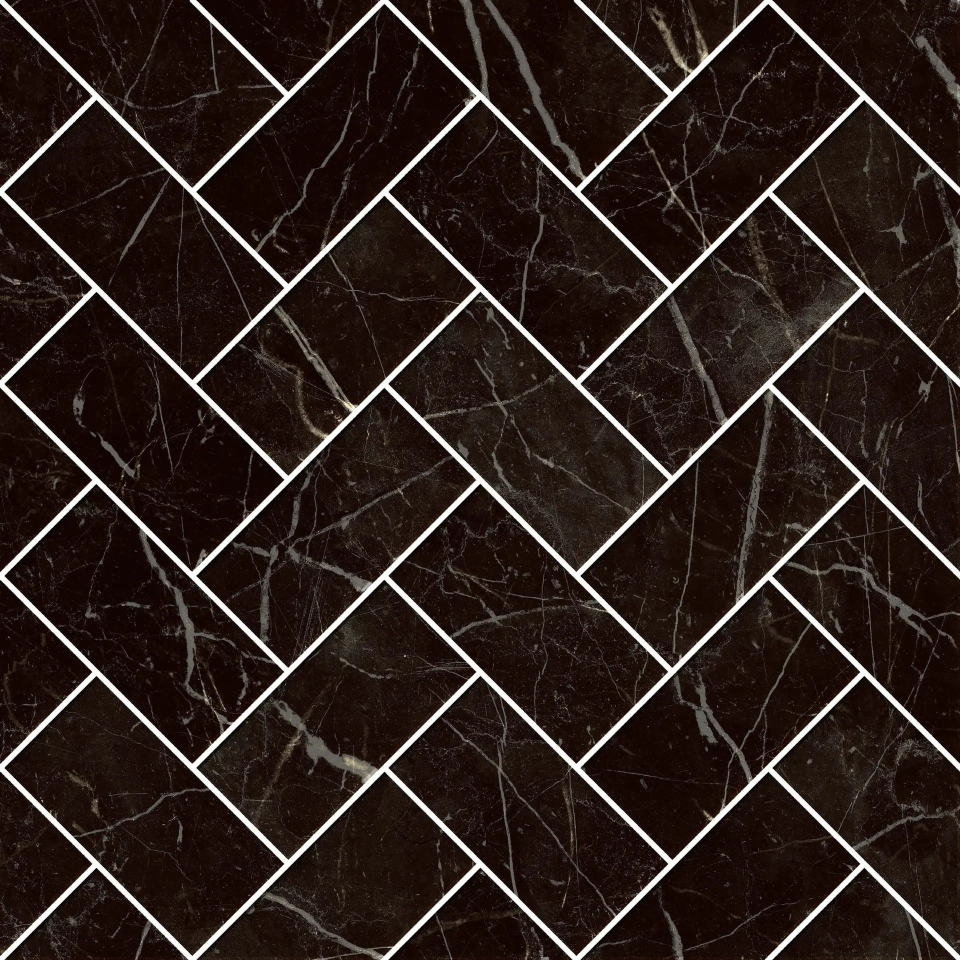 Piso Akali Negro 20x20 cm - Vista 1