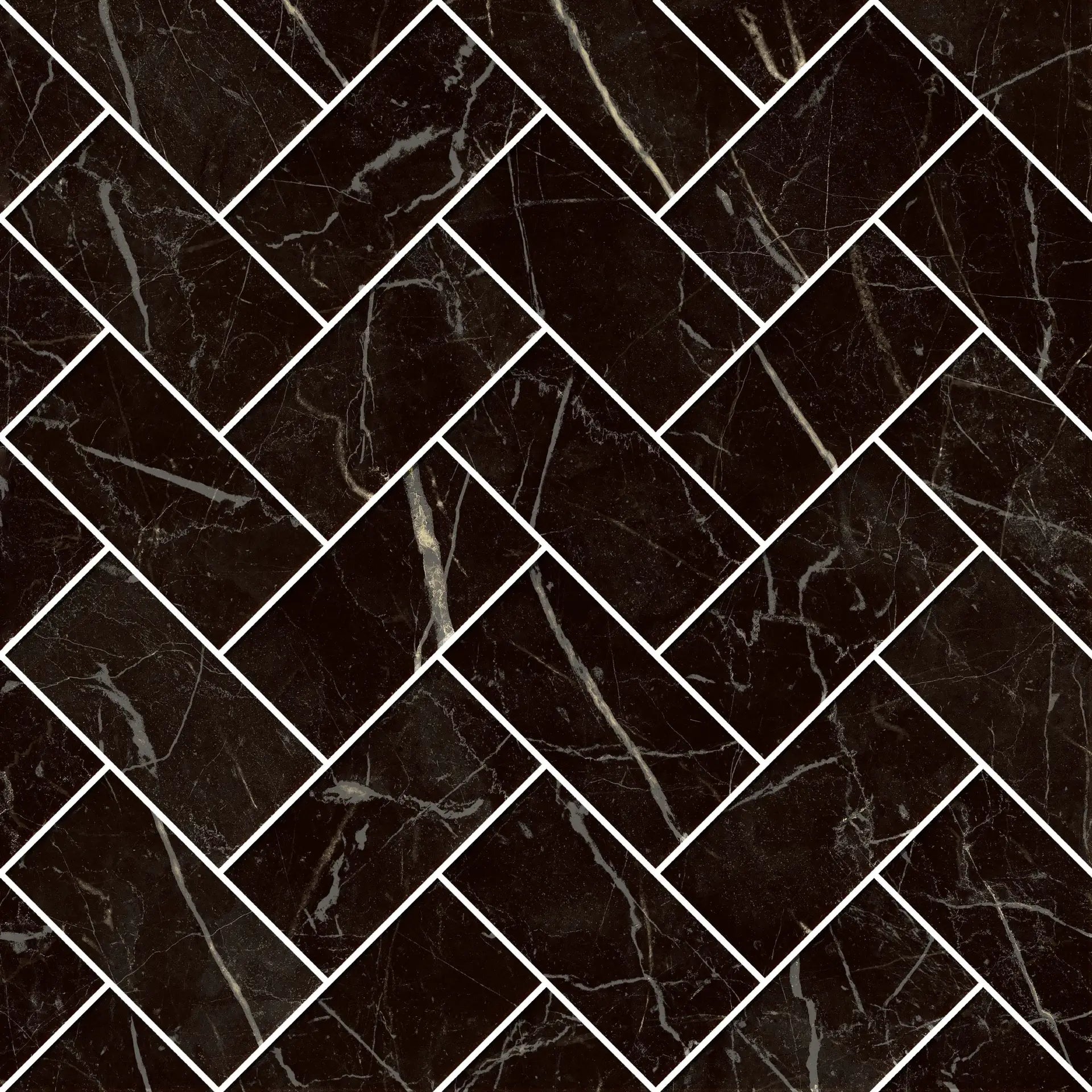 Piso Akali Negro 20x20 cm - Vista 2