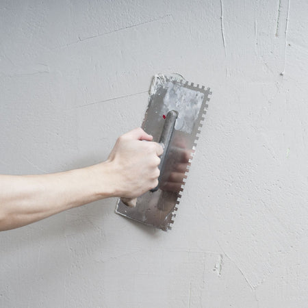 Basecoat CEMIX - aplicación en panel de poliestireno