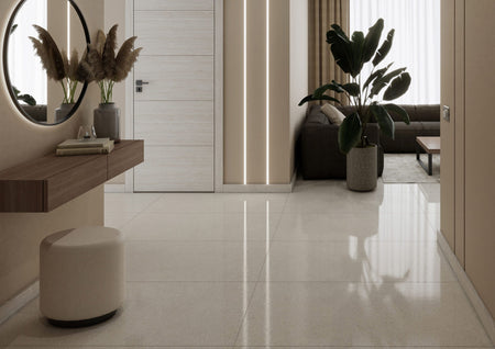 Bastille Sand — textura cemento arena 60x120 cm Cesantoni