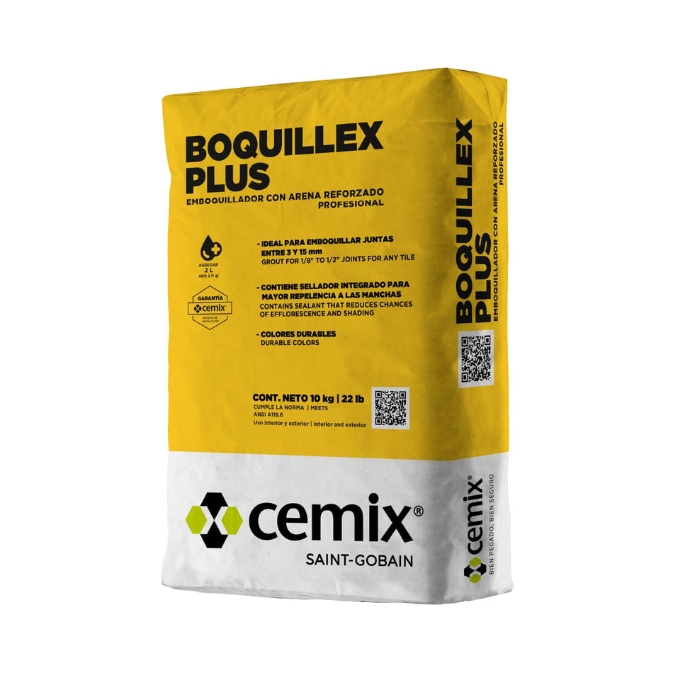 Boquillex Plus Negro 10kg - CEMIX