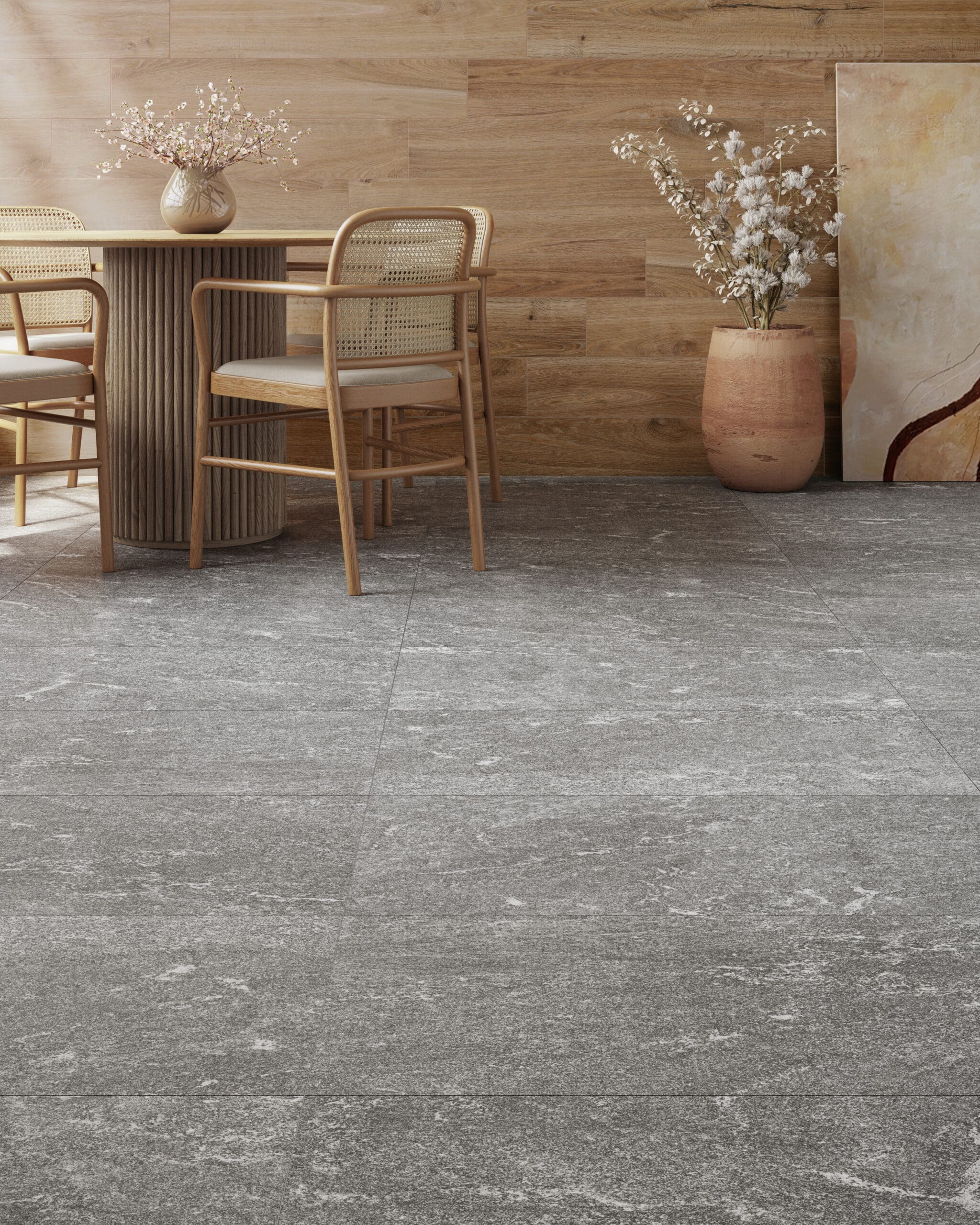 Britton Light en comedor Amberwood — Cesantoni