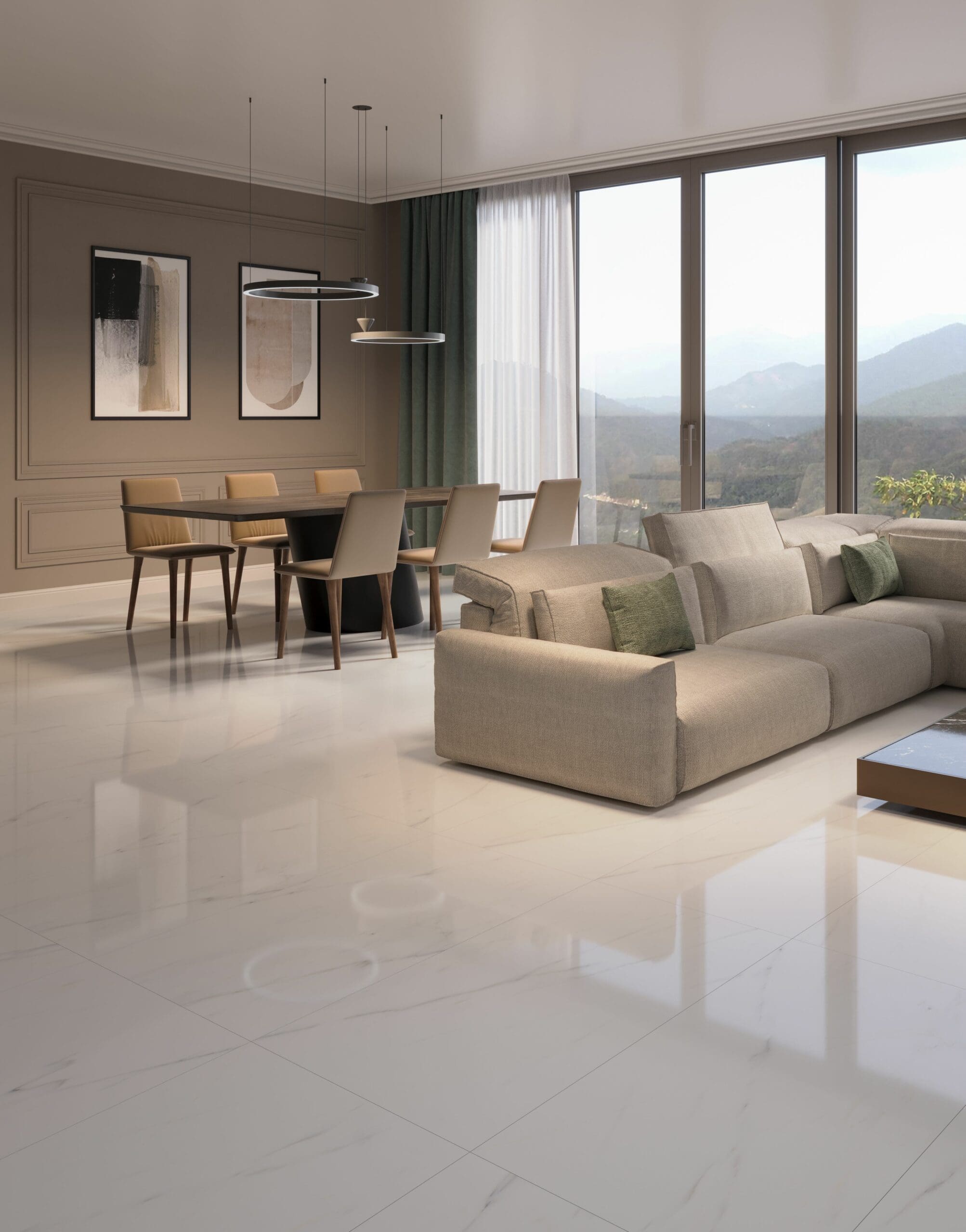 Samperi Porcelánico Mármol 60x120 cm Cesantoni