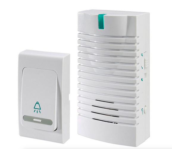 Timbre Blanco Inalámbrico De Exterior Ea6182