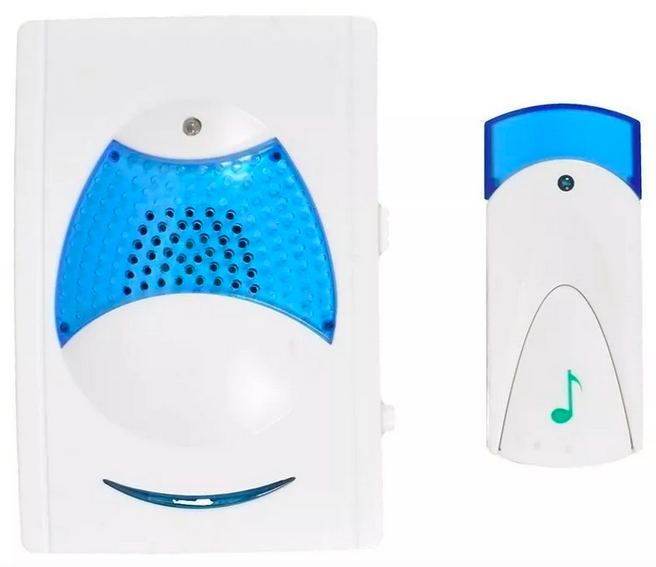 Timbre Musical Inalámbrico Envoy Blanco Ea6189