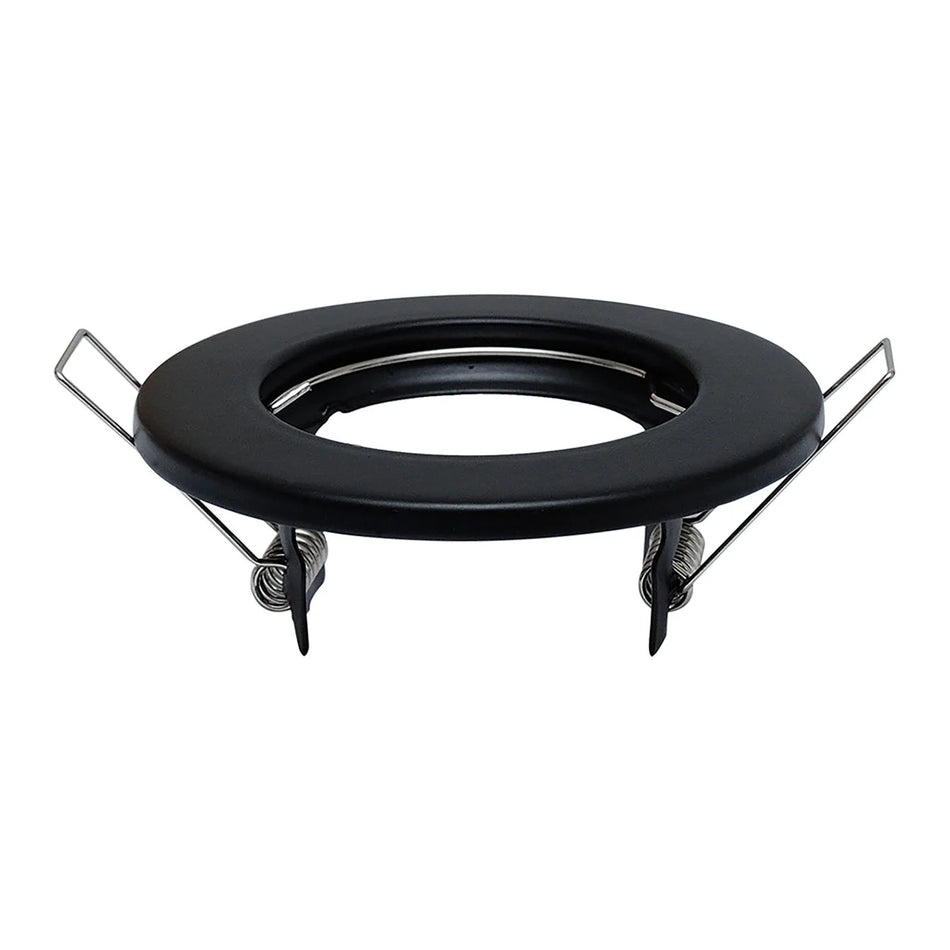 Base Empotrable para Spot MR16 Fija Color Negro