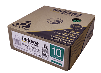 Cable De Cobre Pvc 10 Awg Verde Ec2407V