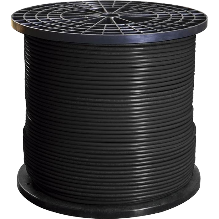 Cable Thw-12 Carrete Negro 500 Mts Thw-Ls Ec2471Iu (500 Metros)