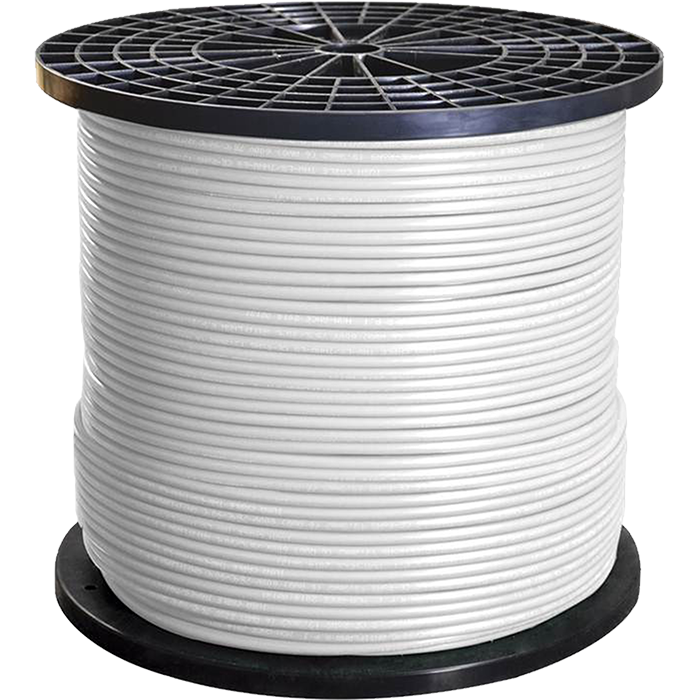 Cable Thw-08 Carrete 500 Mts Blanco Thw-Ls Ec2481 (500 metros)