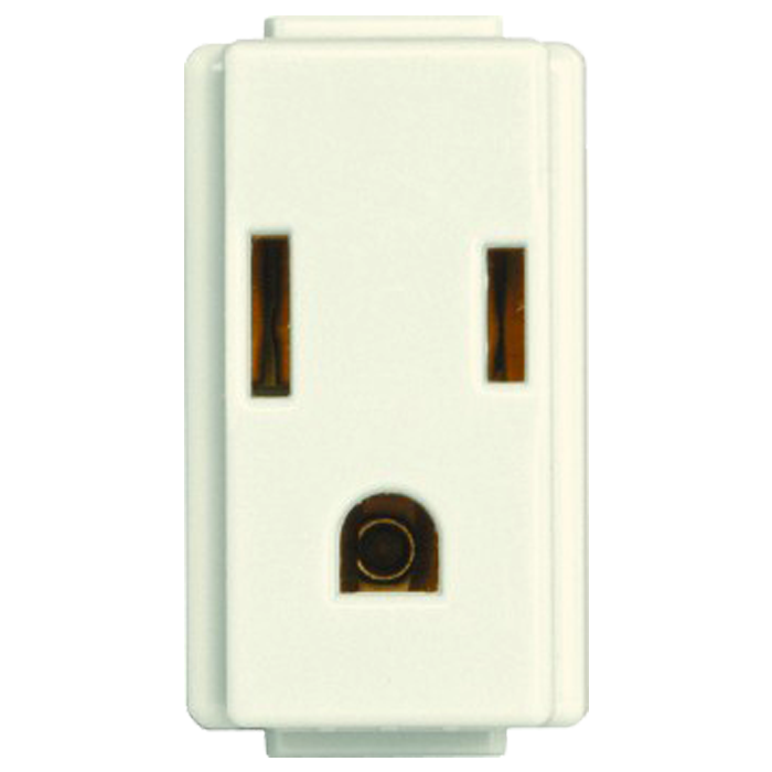 Contacto Modus Duplex Polarizado Marfil Ec4225