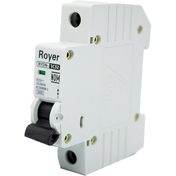 Interruptor Riel Din 1P 40A 6/10Ka (Rydn6-1C40)