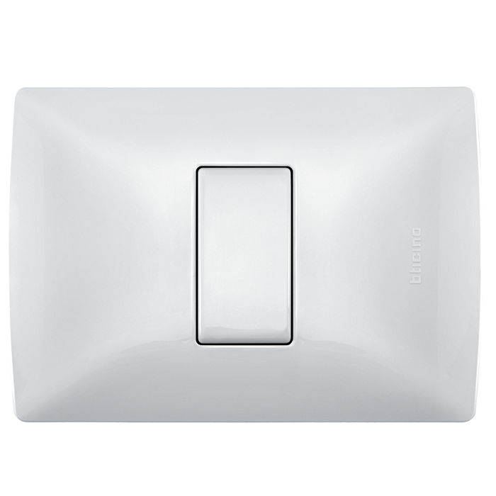Placa Res Blanco Mérida Con Chasis 1 Módulo Ec4816Mx