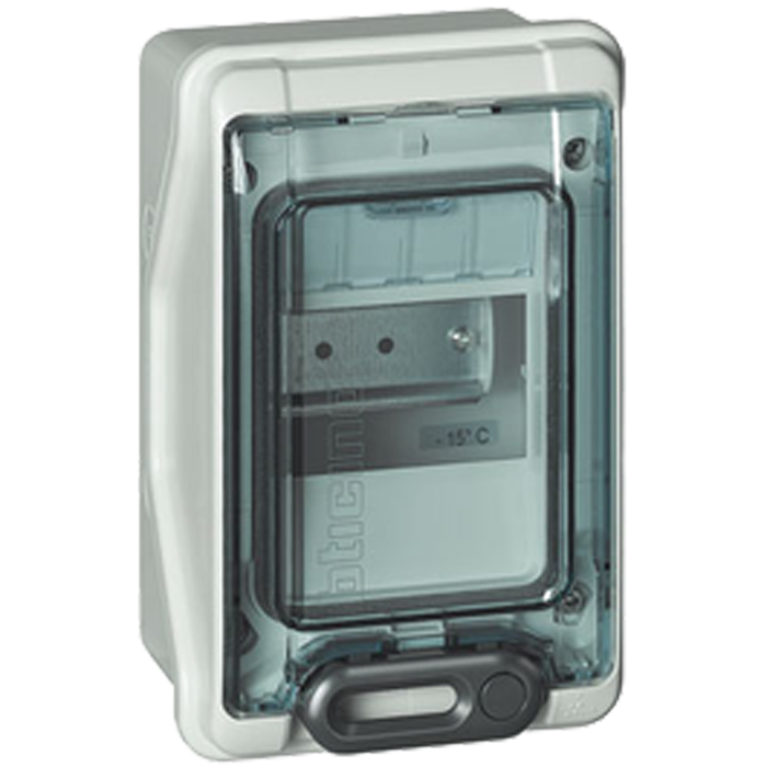 Gabinete De Resina Ip55 Semiempotrable 4 Módulos Ec5002