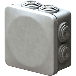 Caja Estanca IP55 100x100x45mm Tapa a Presión Wdc1010P, EC6174