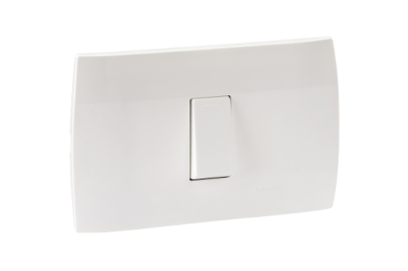 Apagador Sencillo con Placa Blanca Marisio Mwd62014 EC7098