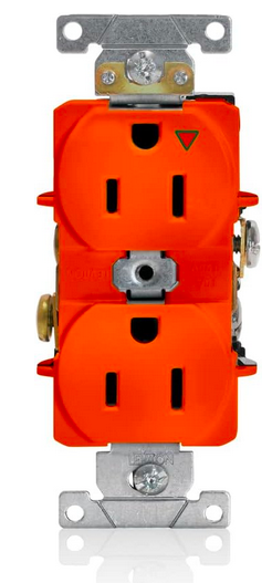 Receptáculo Industrial De Grado Hospitalario 15A-125V Ec7702