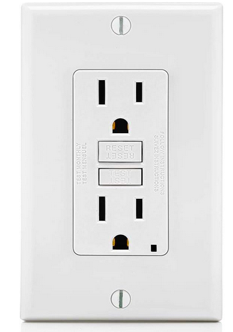 Contacto Gfci Smartlockpro Autoprueba 15A-125V Color Blanco Leviton Ec7715