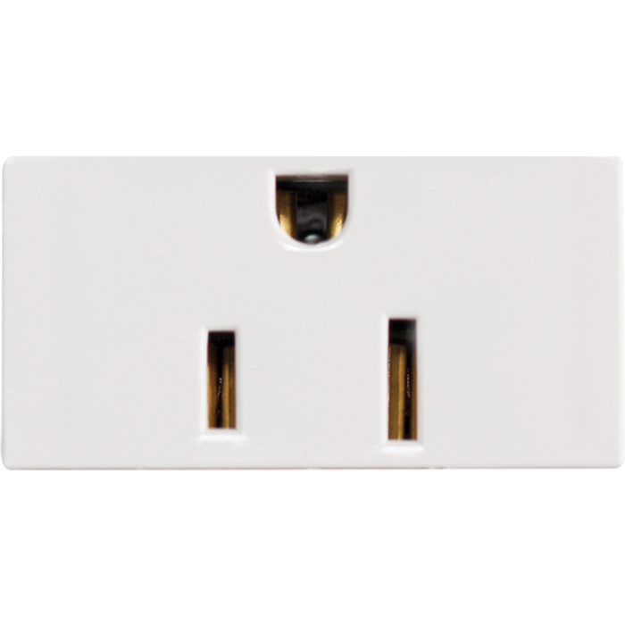 Contacto Polarizado Con Tierra Blanco 15A 125-250V Ci0-Tomct-Bla Cien