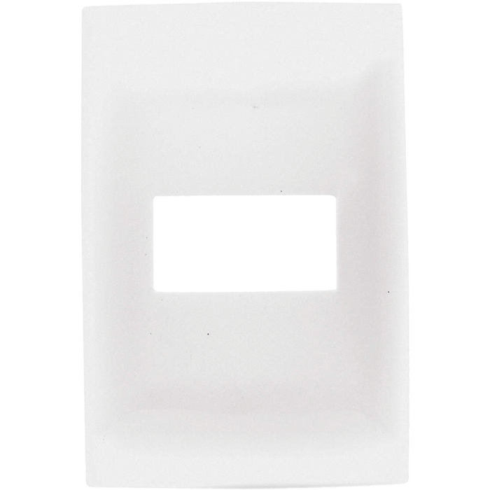 Placa 1 Modulo Cien Blanco Ci0-Pla01-Bla