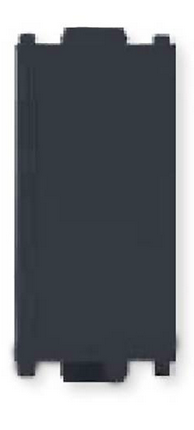 Tapón Ciego Color Black Línea Alpha Ec9718