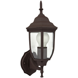 Farol de Pared Exterior Salermo Café E27 Ftl-6002, ED5095