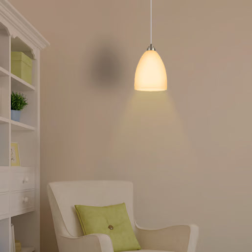 Lámpara Colgante Conic Opalino/Satín