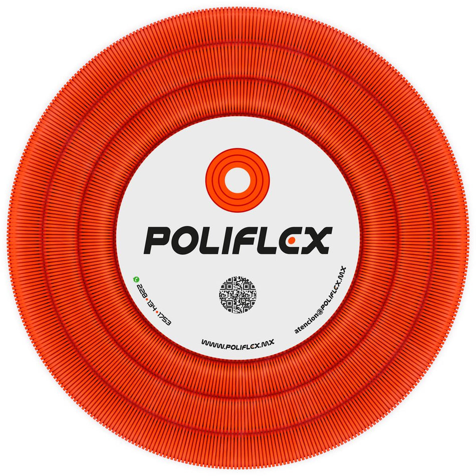 Poliflex Naranja Capa Interna Lisa 38 Mm Ef4119