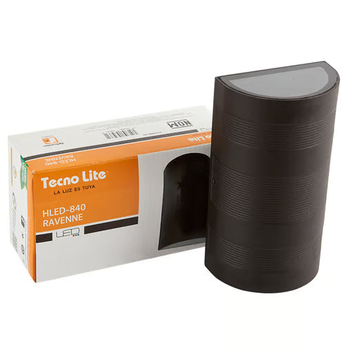 Lámpara de Pared Ravenne Negro 6W 4000K Hled-840