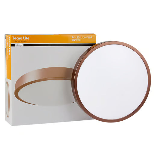 Luminaria LED Anser III Cobre Rosado 16W 6500K