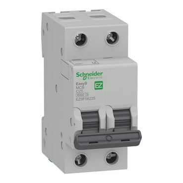 Interruptor Termomagnetico Easy9 2X25A C 6Ka 230V (21863)(12995) Ez9F56225