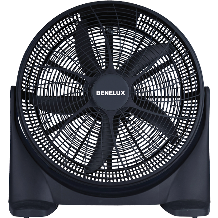 Ventilador De Piso Benelux 20 Pulgadas Negro Ev1045