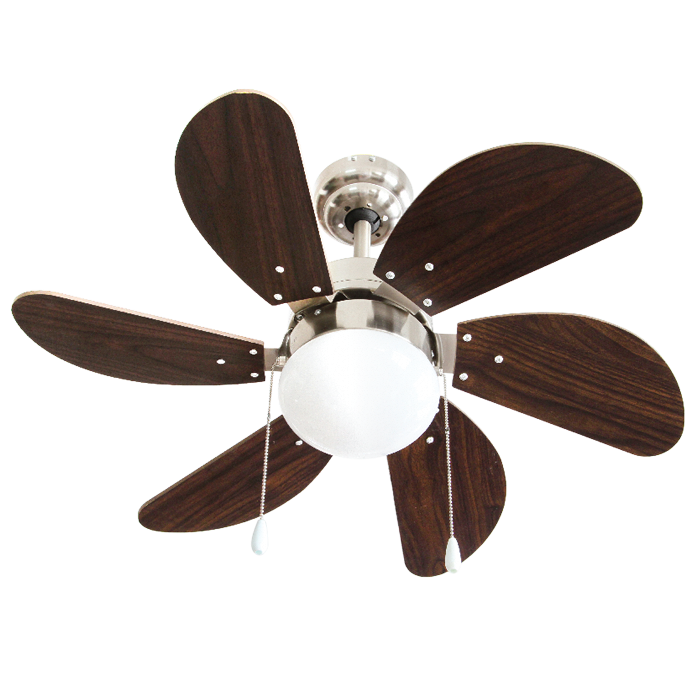 Ventilador De Techo Benelux Ixtapa 30Pulg 6 Aspas Mdf Chocolate Ev1083