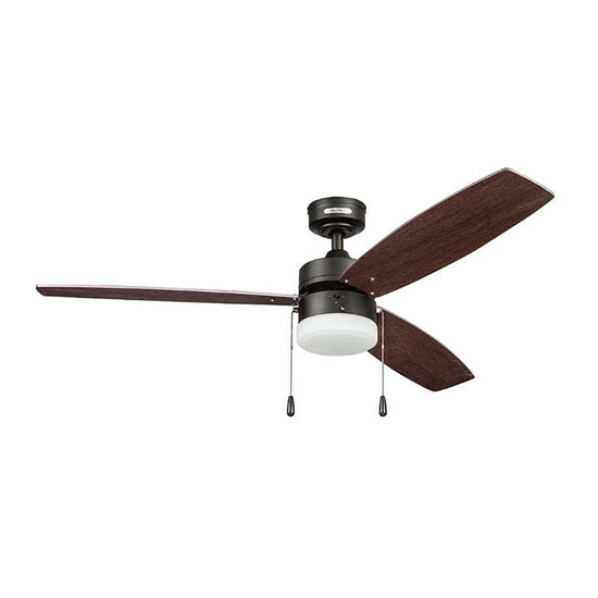 Ventilador De Techo Estévez Eliseo Bronce 52Pulg Con Luz Ev1251